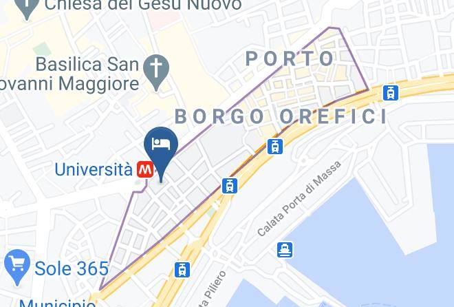 Naples - Maison Arena Bovio Maps