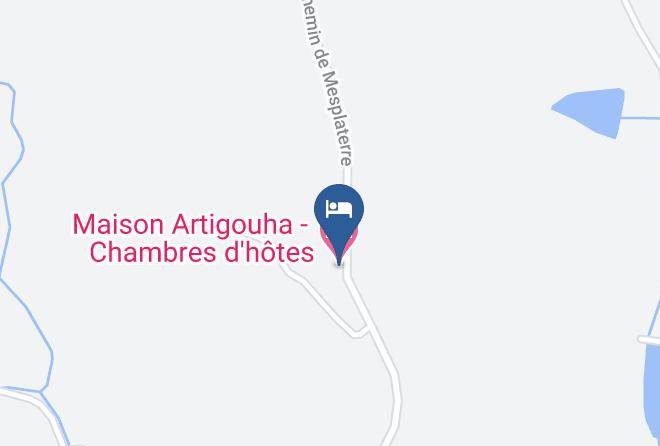 Pyrenees Atlantiques - Maison Artigouha Chambres D'hotes Maps