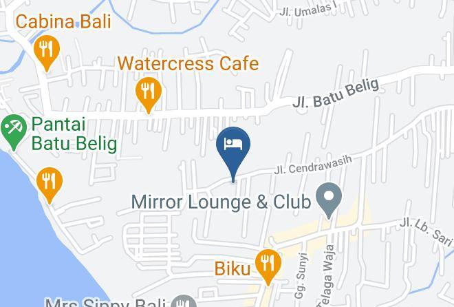 Badung Regency - Maison At C Boutique Hotel & Spa Maps