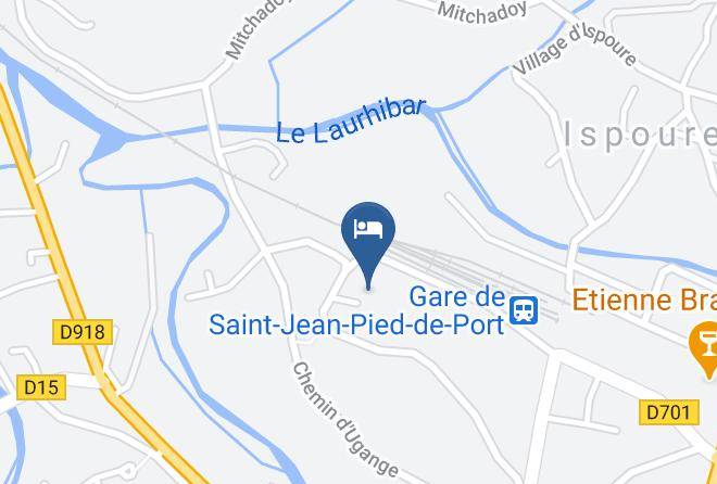 Pyrenees Atlantiques - Maison Bakea Maps