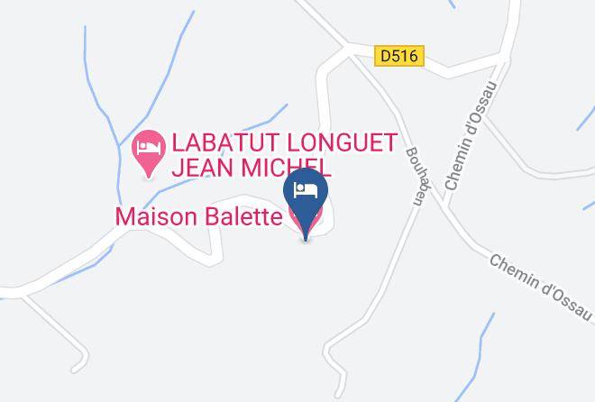 Pyrenees Atlantiques - Maison Balette Maps