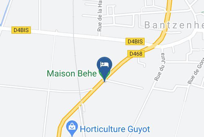 Haut Rhin - Maison Behe Maps