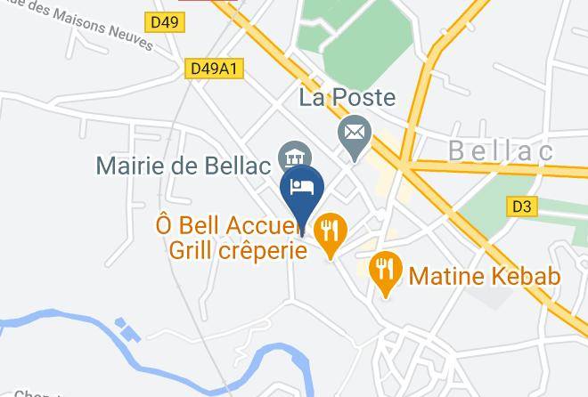 Haute Vienne - Maison Bellachonne Maps