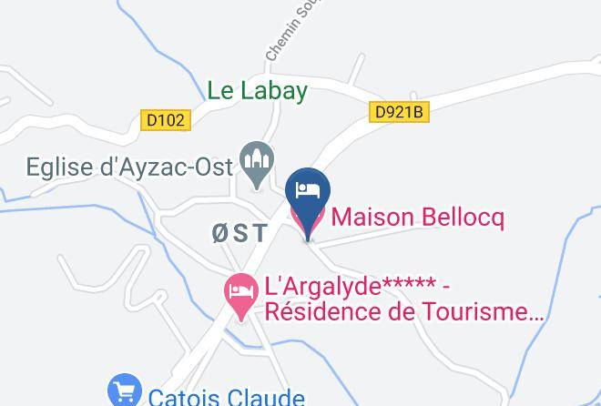 Hautes Pyrenees - Maison Bellocq Maps