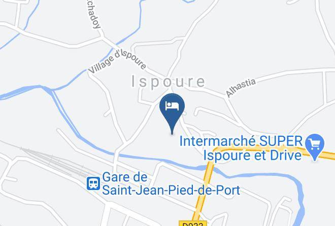 Pyrenees Atlantiques - Maison Bidegain Berria Maps