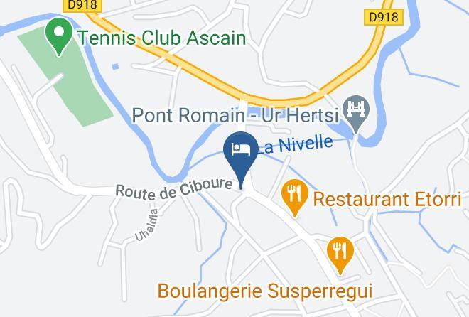 Pyrenees Atlantiques - Maison Bidegutzia Maps