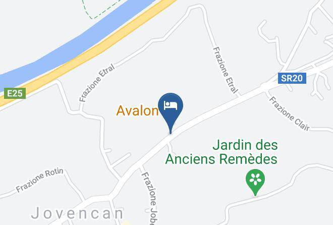 Aosta - Maison Bionaz Ski & Sport Chambres D'hotes Maps
