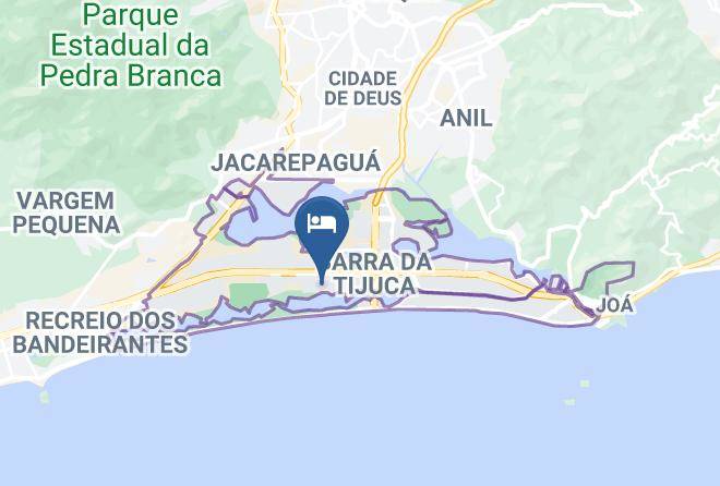 Rio De Janeiro Barra Da Tijuca - Maison Blanche Eventos Maps