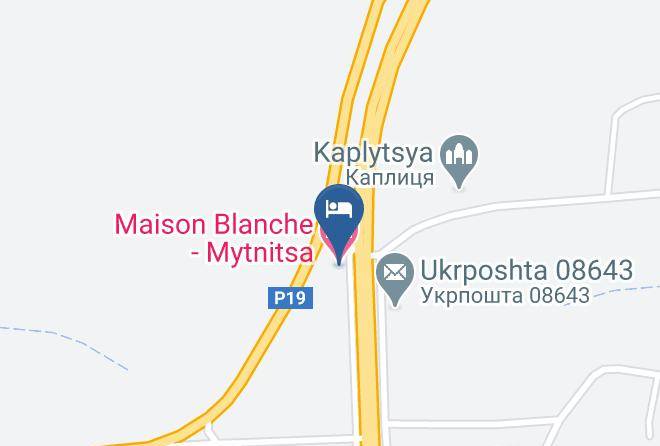 Vasylkiv Raion - Maison Blanche Mytnitsa Maps