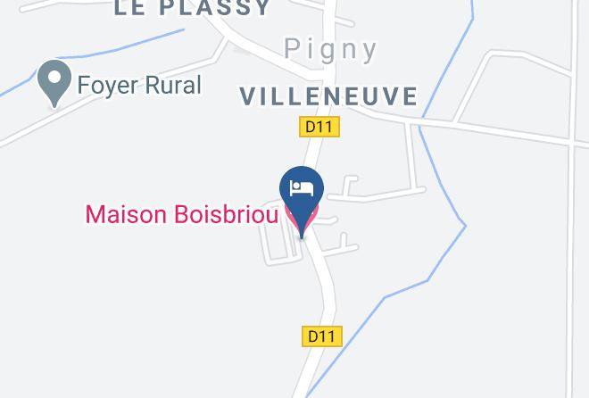 Cher - Maison Boisbriou Maps