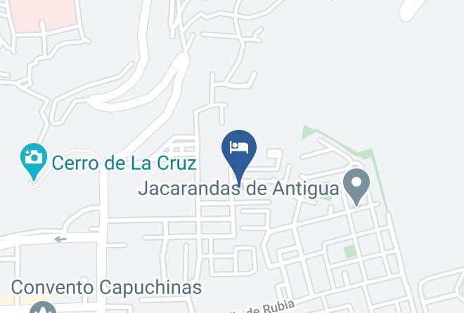 Antigua Guatemala - Maison Bougainvillea Maps