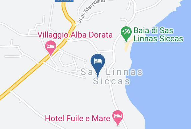 Nuoro - Maison Bouganvillea Maps