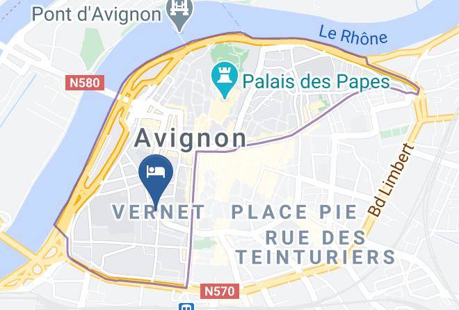 Vaucluse - Maison Boussingault Maps