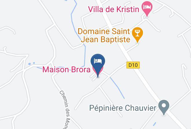 Var - Maison Brora Maps