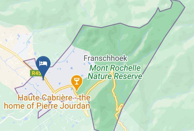 Cape Winelands - Maison Cabriere Boutique Suites Maps