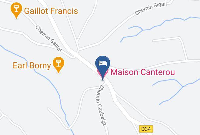 Pyrenees Atlantiques - Maison Canterou Maps