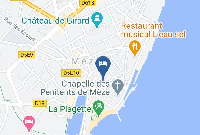 Herault - Maison Capucine Meze Maps