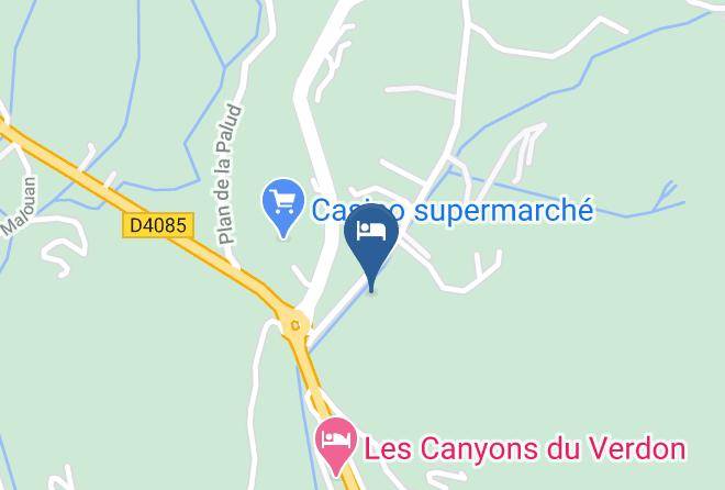Alpes De Haute Provence - Maison Castellane Maps