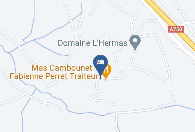 Herault - Maison Catalina Au Mas Cambounet Maps