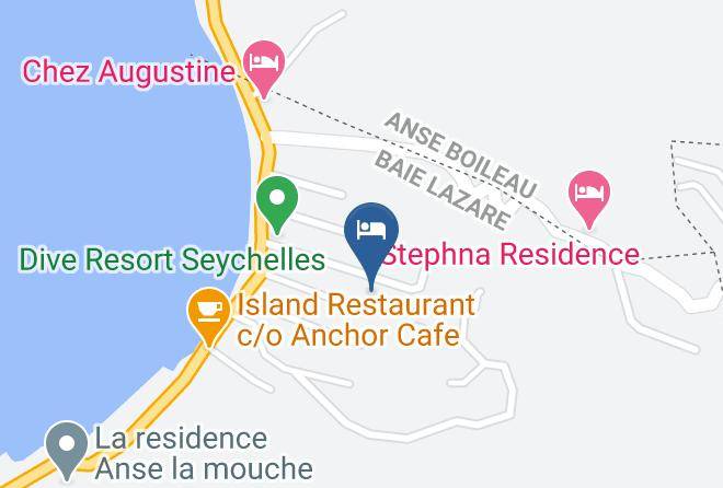 Baie Lazare - Maison Cattleya Maps