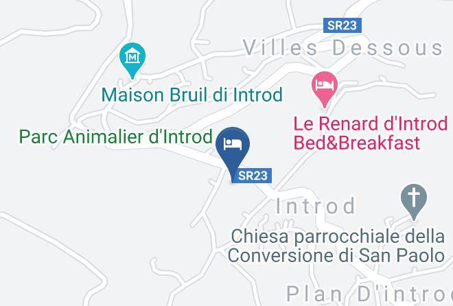 Aosta - Maison Chabod Chambres D'hotes Maps