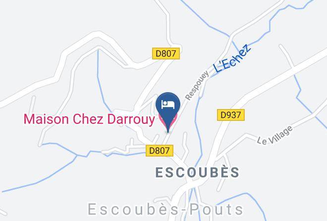 Hautes Pyrenees - Maison Chez Darrouy Maps