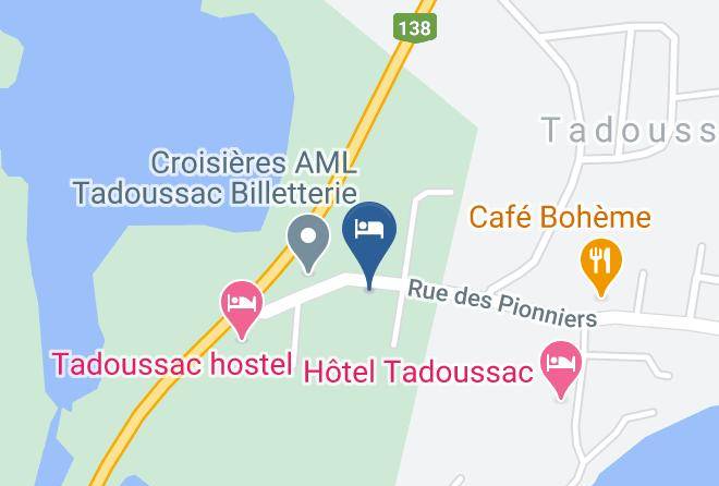 La Haute Cote Nord Regional County Municipality - Maison Clauphi Maps