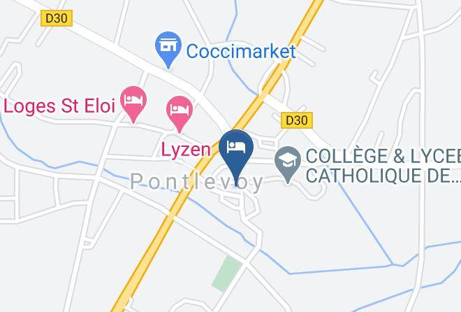 Loir Et Cher - Maison Clergeau Maps