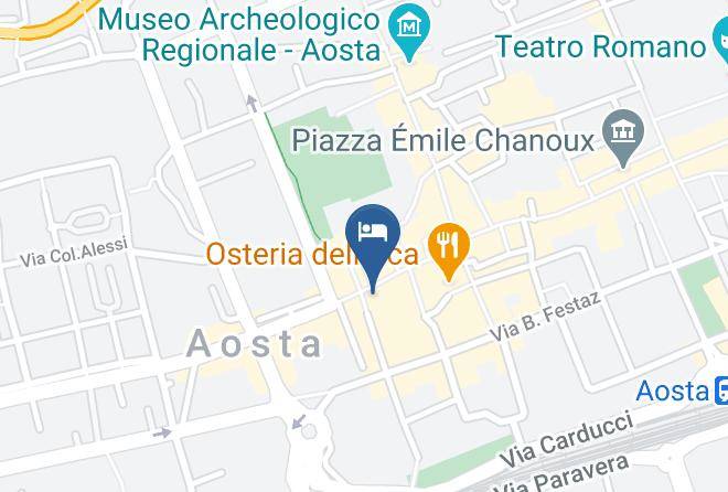 Aosta - Maison Colombot Maps