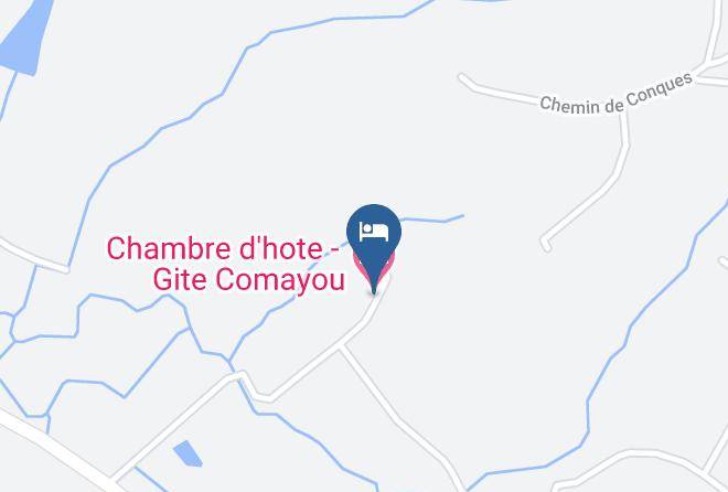 Pyrenees Atlantiques - Chambre D'hote Gite Comayou Maps