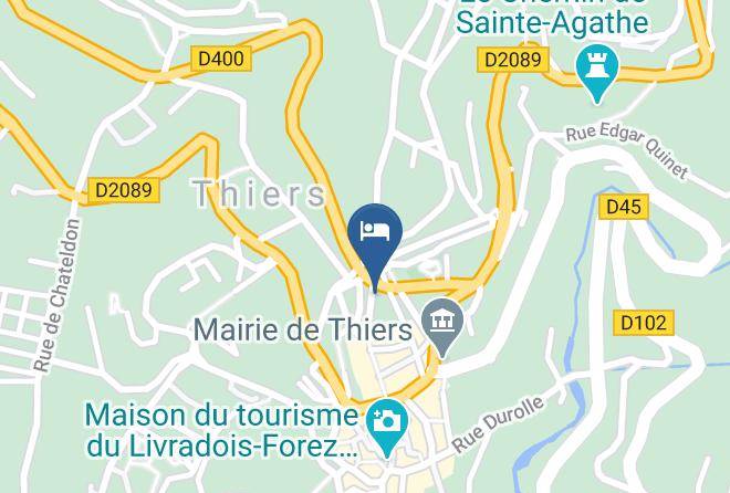 Puy De Dome - Maison Conchette Maps