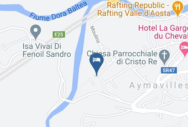 Aosta - Maison Coromandel Maps