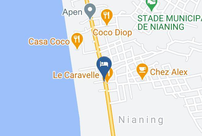 Mbour - Maison Couleur Passion Maps