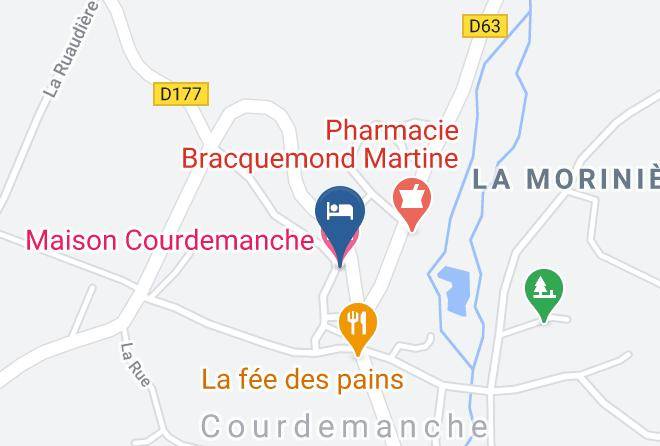 Sarthe - Maison Courdemanche Maps