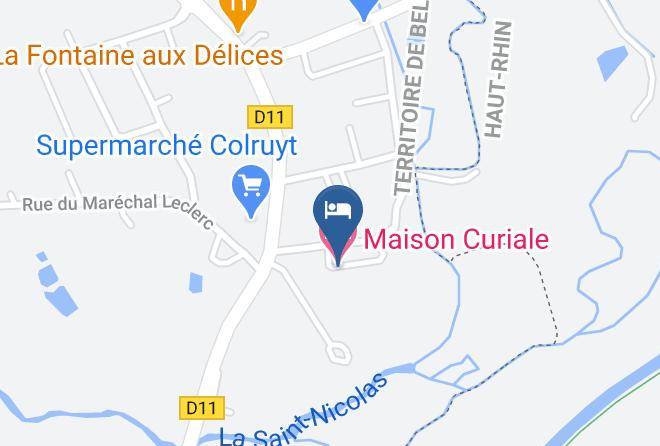 Territoire De Belfort - Maison Curiale Maps