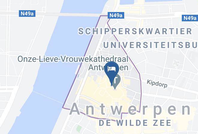 Antwerp - Hotel Maison D'anvers Maps