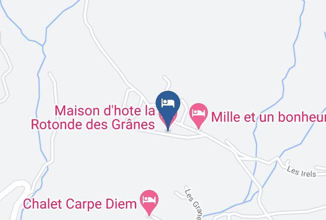 Hautes Alpes - Maison D'hote La Rotonde Des Granes Maps