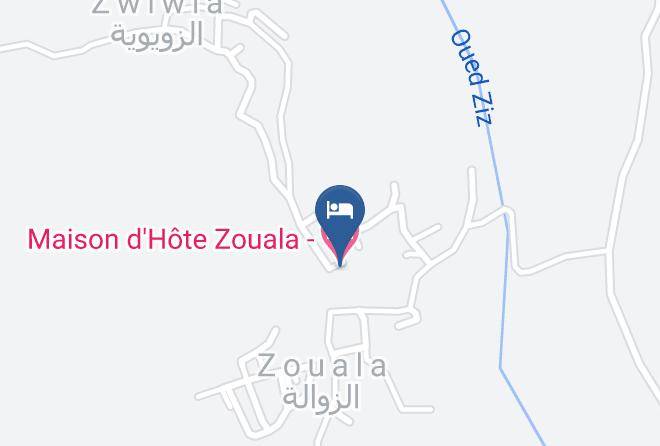 Meknes Tafilalet - Maison D'hote Zouala Maps