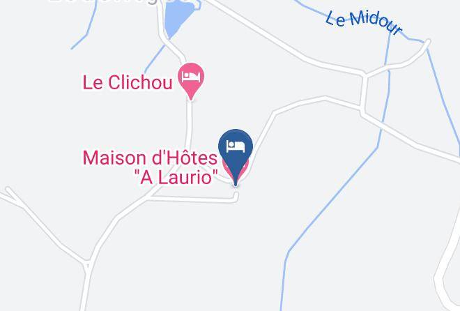 Gers - Maison D'hotes A Laurio Maps