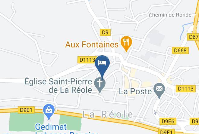 Gironde - Maison D'hotes Arts & Remparts Maps