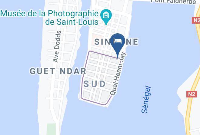 Rao - Maison D'hotes Au Fil Du Fleuve Maps