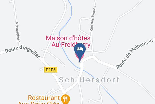 Bas Rhin - Maison D'hotes Au Freidbarry Maps