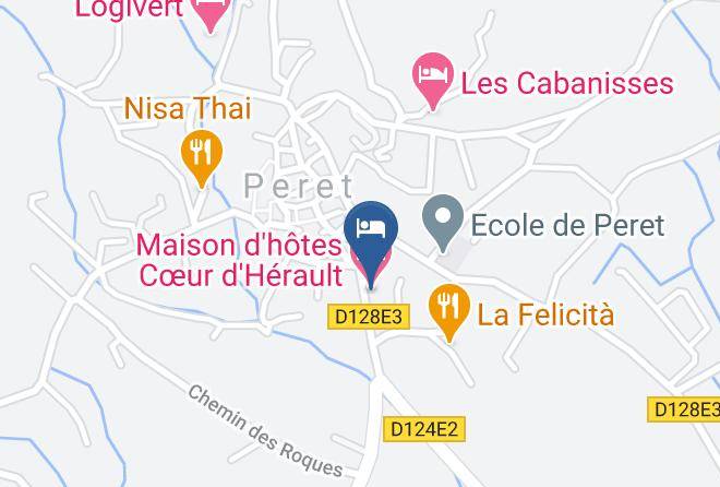 Herault - Maison D'hotes Coeur D'herault Maps