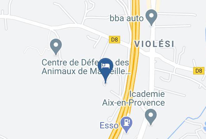 Bouches Du Rhone - Maison D'hotes De Charme La Cle Des Songes Maps