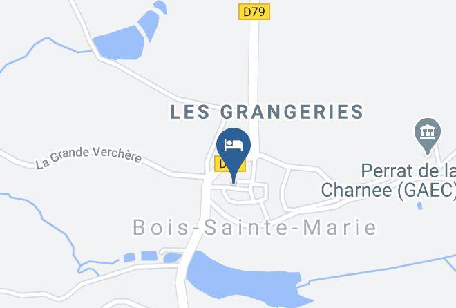 Saone Et Loire - Maison D'hotes De Charme Les Tillets Maps