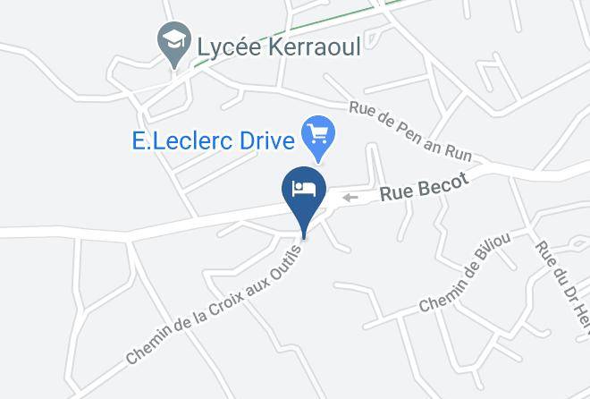Cotes D Armor - Maison D'hotes De Kergiquel Maps
