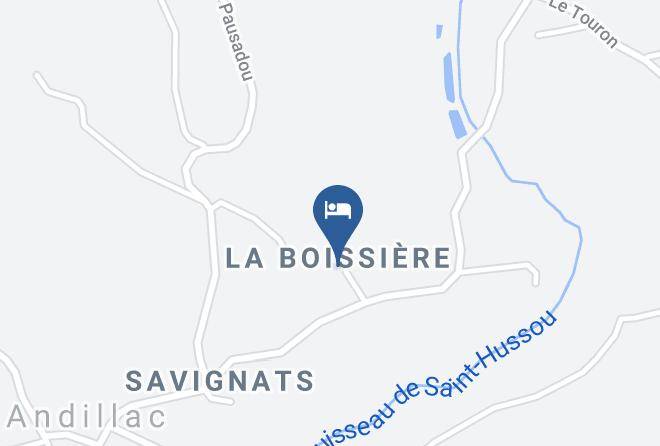Tarn - Maison D'hotes De La Boissiere Maps