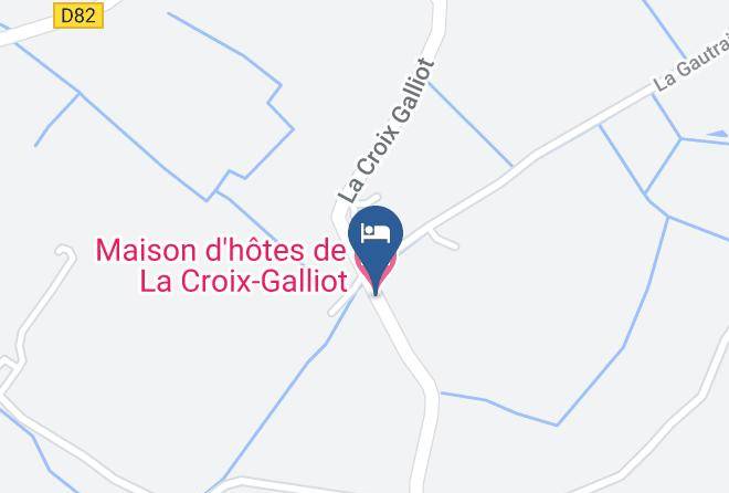 Ille Et Vilaine - Maison D'hotes De La Croix Galliot Maps