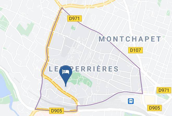 Cote D Or - Maison D'hotes Des Perrieres Maps