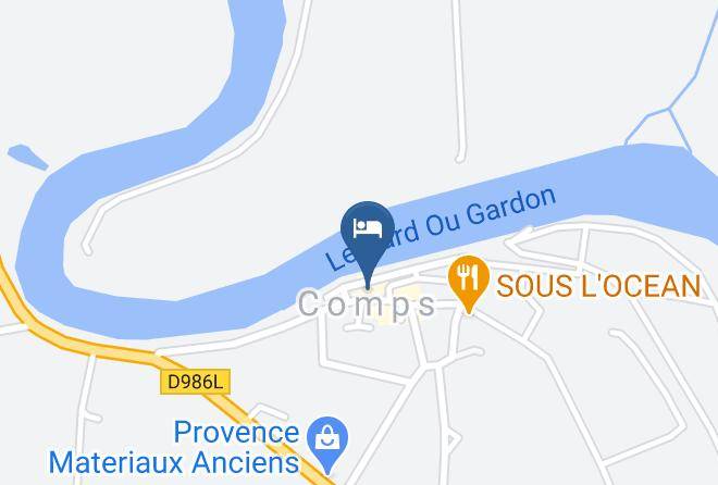Gard - Maison D'hotes Douce France Maps
